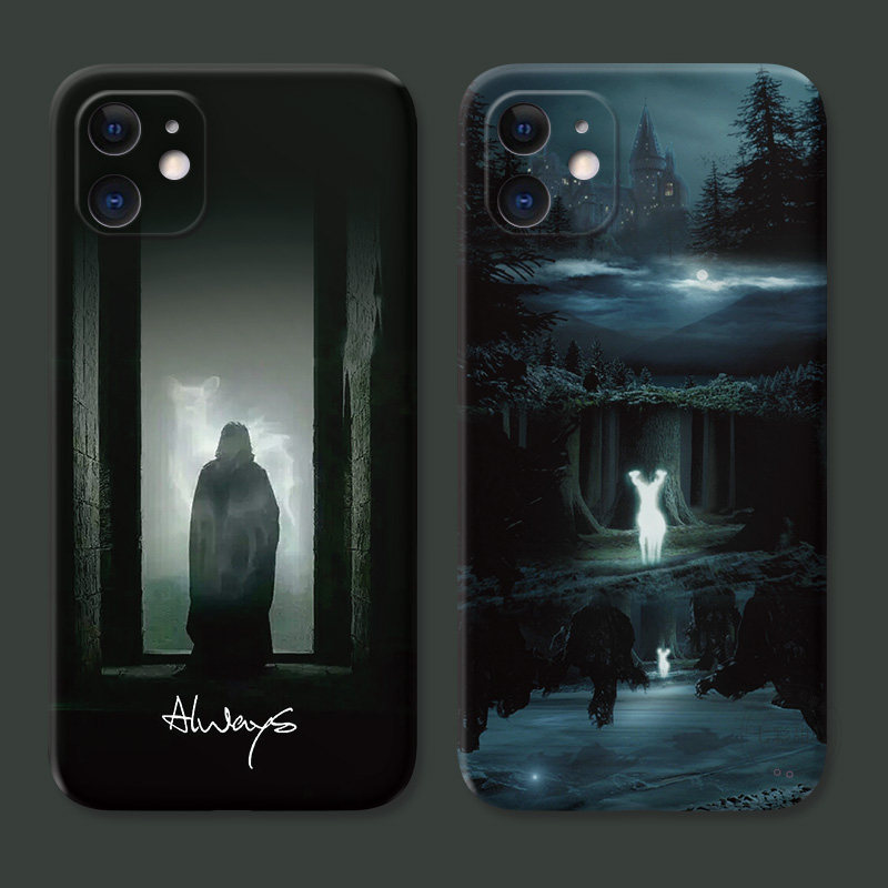 斯内普神鹿适用iPhone13苹果12手机壳11哈利波特17Air/14个性16promax男生15plus防摔mini女款耐脏防摔迷你软