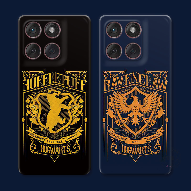 拉文克劳适用摩托罗拉edge60pro手机壳50/40/S30/G86G85G84G75G56G55G54赫奇帕奇哈利波特欧美风简约个性女款