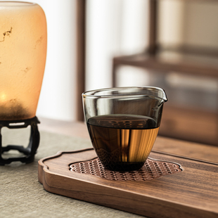 耐热玻璃公道杯高鹏硅耐高温玻璃茶海匀杯功夫茶具分茶器