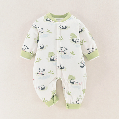 哗哗米奇40克薄夹棉春秋冬连体衣