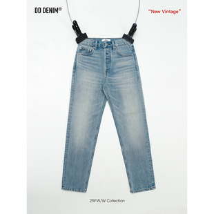 直筒牛仔裤 DD「New 经典 古着501复刻款 Vintage」土耳其进口面料
