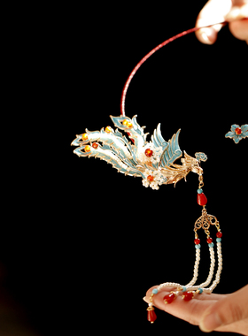 竹影林曦软璎珞项圈汉服明制项链