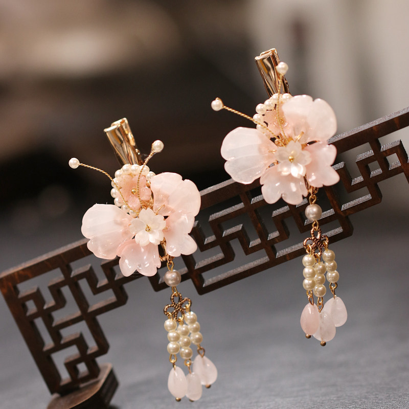 桃小夭 儿童发夹少女对夹中国风 头饰侧边夹文艺汉洋仙气可爱蝴蝶,饰品/流行首饰/时尚饰品新,发饰,淘宝优惠券,粉丝福利购,淘宝优惠卷