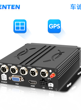 4路单SD卡本地录像机MDVR单品1080P高清AHD录像视频带GPS轨迹回放