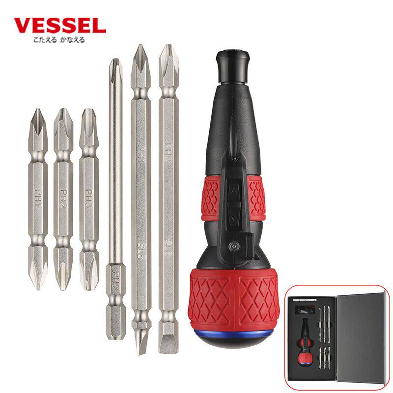 일본 VESSEL WEIWEI 전기 스크루 드라이버 분해 기계 소형 3.6V 충전식 가정용 리튬 배터리 전기 드릴 드라이버