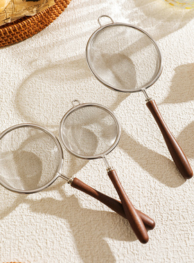 舍里面粉筛家用304不锈钢豆浆过滤网筛婴儿辅食超细漏网隔渣神器