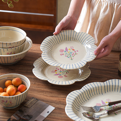 舍里特别好看的餐盘菜盘子