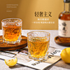 舍里创意轻奢水晶玻璃杯冰川杯家用喝水杯子威士忌杯洋酒杯果汁杯