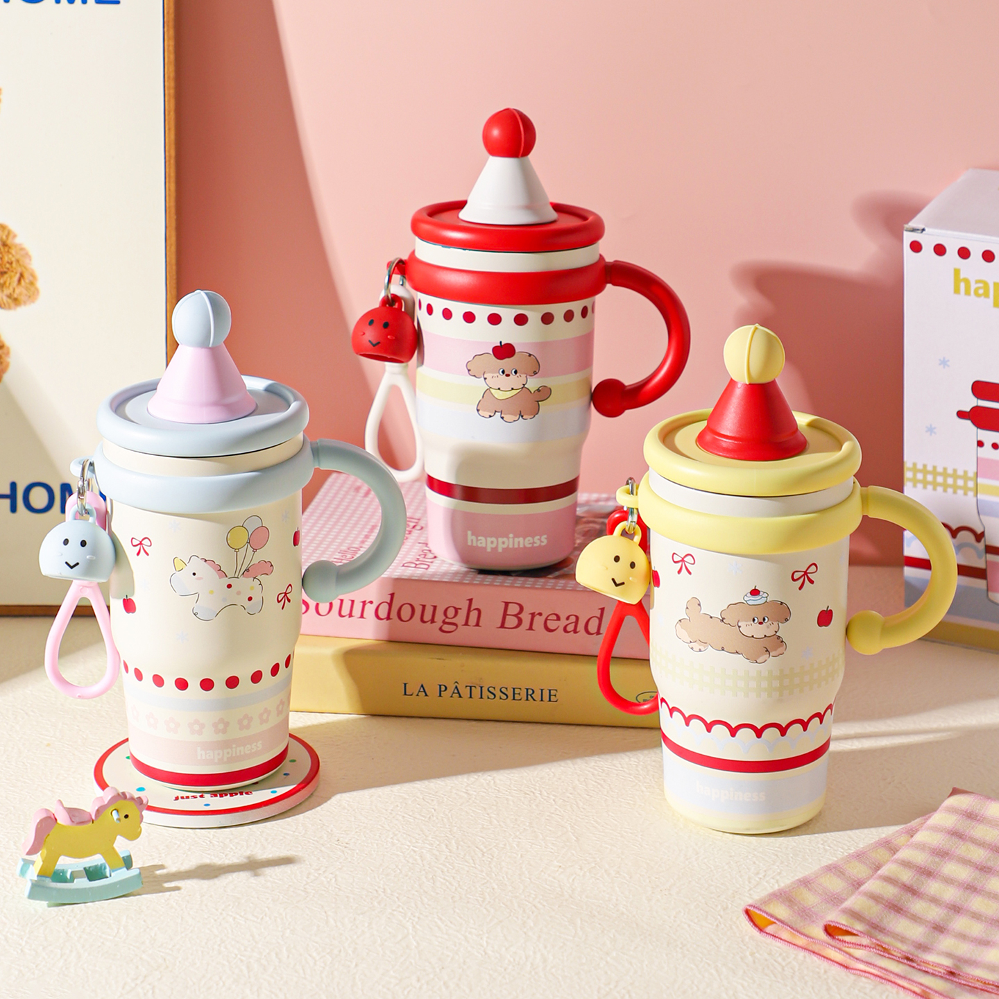 舍里高颜值吸管保温杯生日礼物女