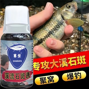 鱼味王厂家直销溪流石斑诱钓石斑鱼饵料添加剂溪流野钓石斑诱鱼剂