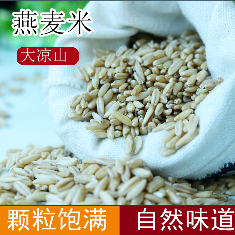 燕麦米 五谷杂粮裸燕麦米四川大凉山杂粮米莜麦未加工的燕麦米5斤