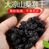 桑葚干黑桑椹 大凉山德昌黑桑葚桑葚干2025新货半野生黑桑椹干果