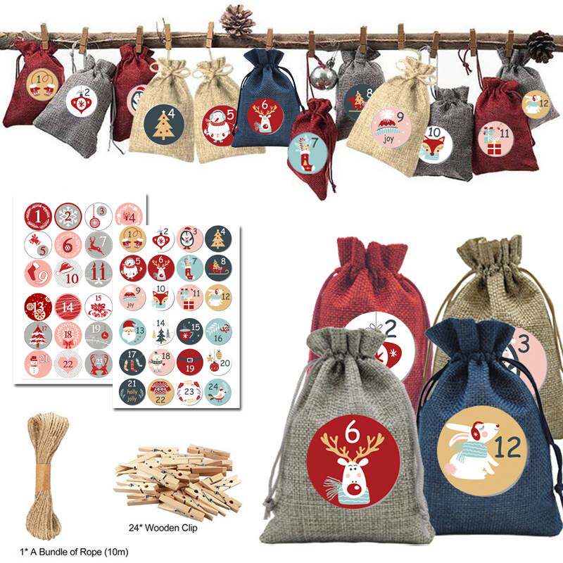 24days christmas advent calendar bags advent calendar gift b