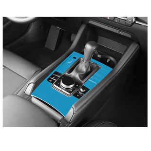 适用于20-25款次世代马自达3昂克赛拉内饰保护膜改装中控透明贴膜