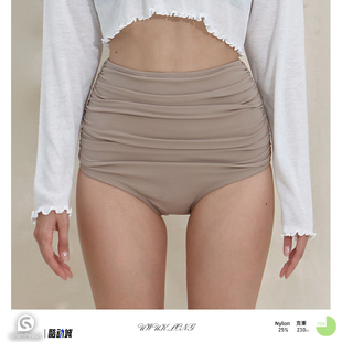 Grom瑜伽短裤三角性感高腰钢管舞健身热裤蜜桃臀超短瑜伽裤