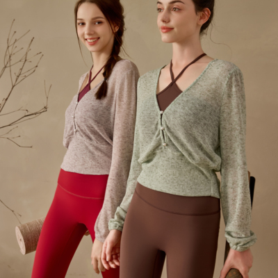 中国风吊带挂脖背心外搭套装