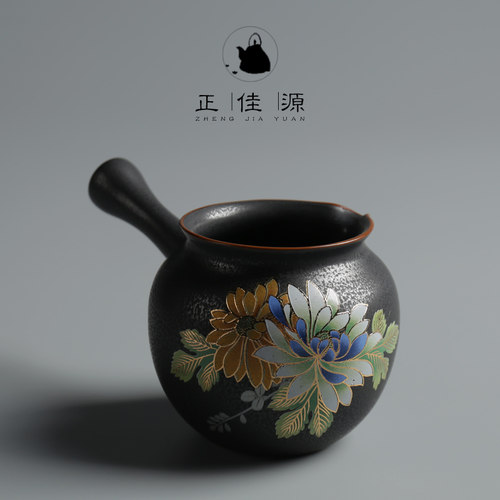 黑陶趴花工艺