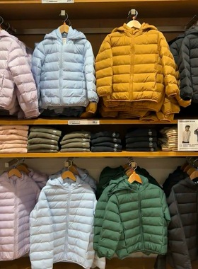 童装男女童PUFFTECH空气棉服可机洗连帽保暖外套童装棉衣男478123