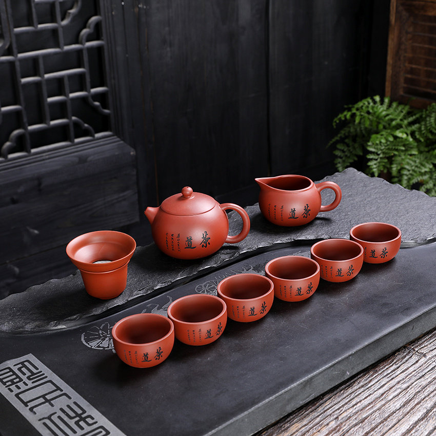 10头西施茶道手绘陶瓷茶具居家品茗轻奢雅致功夫茶器茶道套装精品