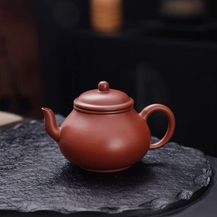 小潘壶手绘陶瓷茶具居家品茗轻奢雅致紫砂壶功夫茶器茶道配件实用