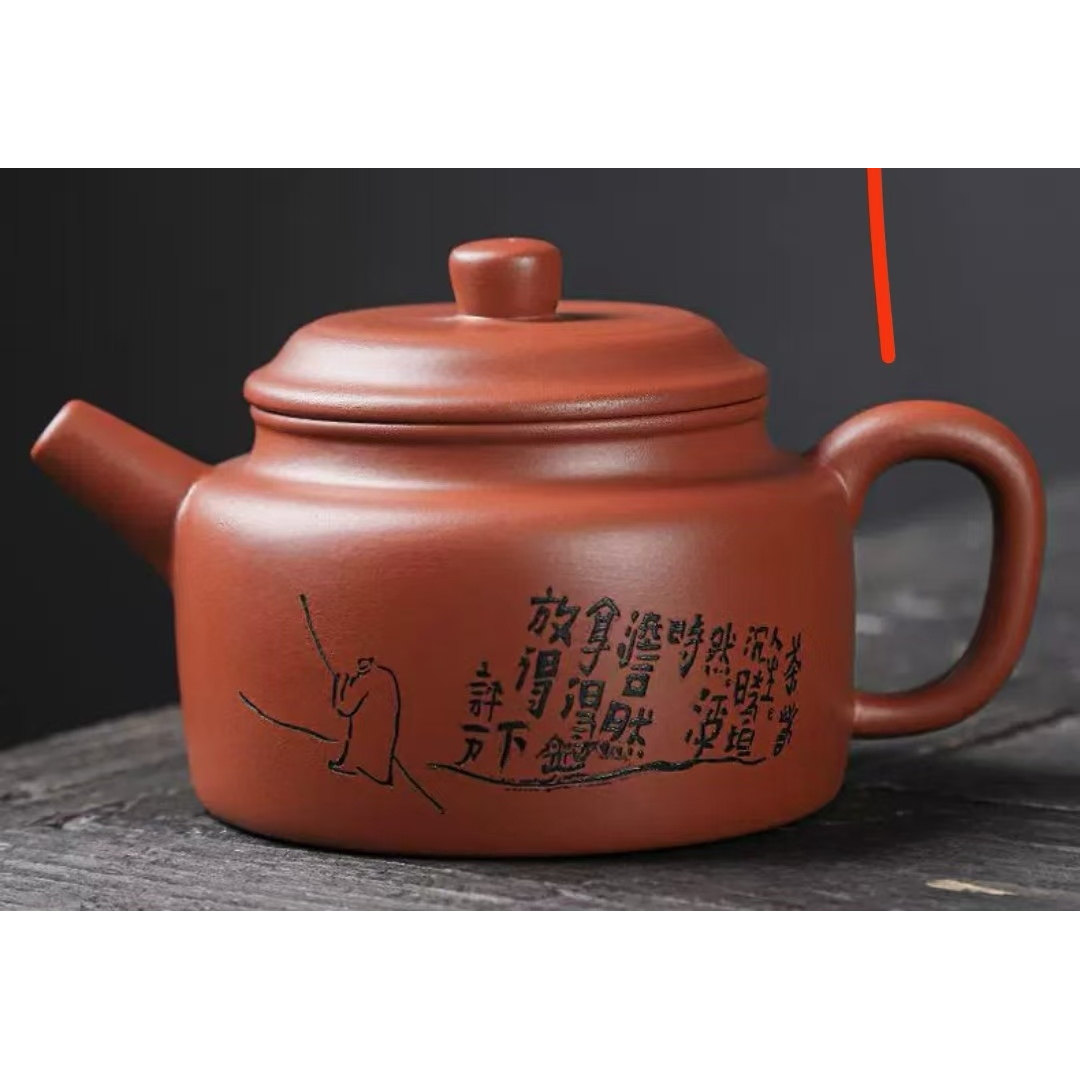 一见钟情放得下手绘陶瓷茶具居家品茗轻奢雅致功夫茶器茶道雅致套