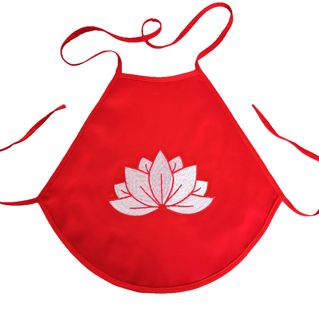 婴儿红肚兜纯棉中国风宝宝护肚围哪吒同款魔童降世莲花六一表演服