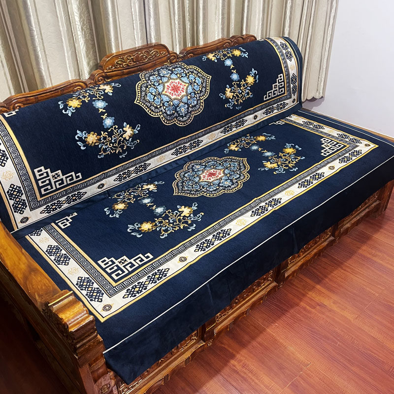 四季通用防滑藏床坐垫藏式沙发垫布艺藏族垫子靠背四件套罩沙发套,居家布艺,沙发垫,淘宝优惠券,粉丝福利购,淘宝优惠卷