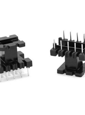 EE25 EI25直插骨架PC44材磁芯 电木材质立式5+5针 排距=15mm