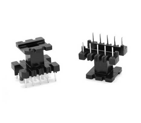 EE25 EI25直插骨架PC44材磁芯 电木材质立式5+5针 排距=15mm
