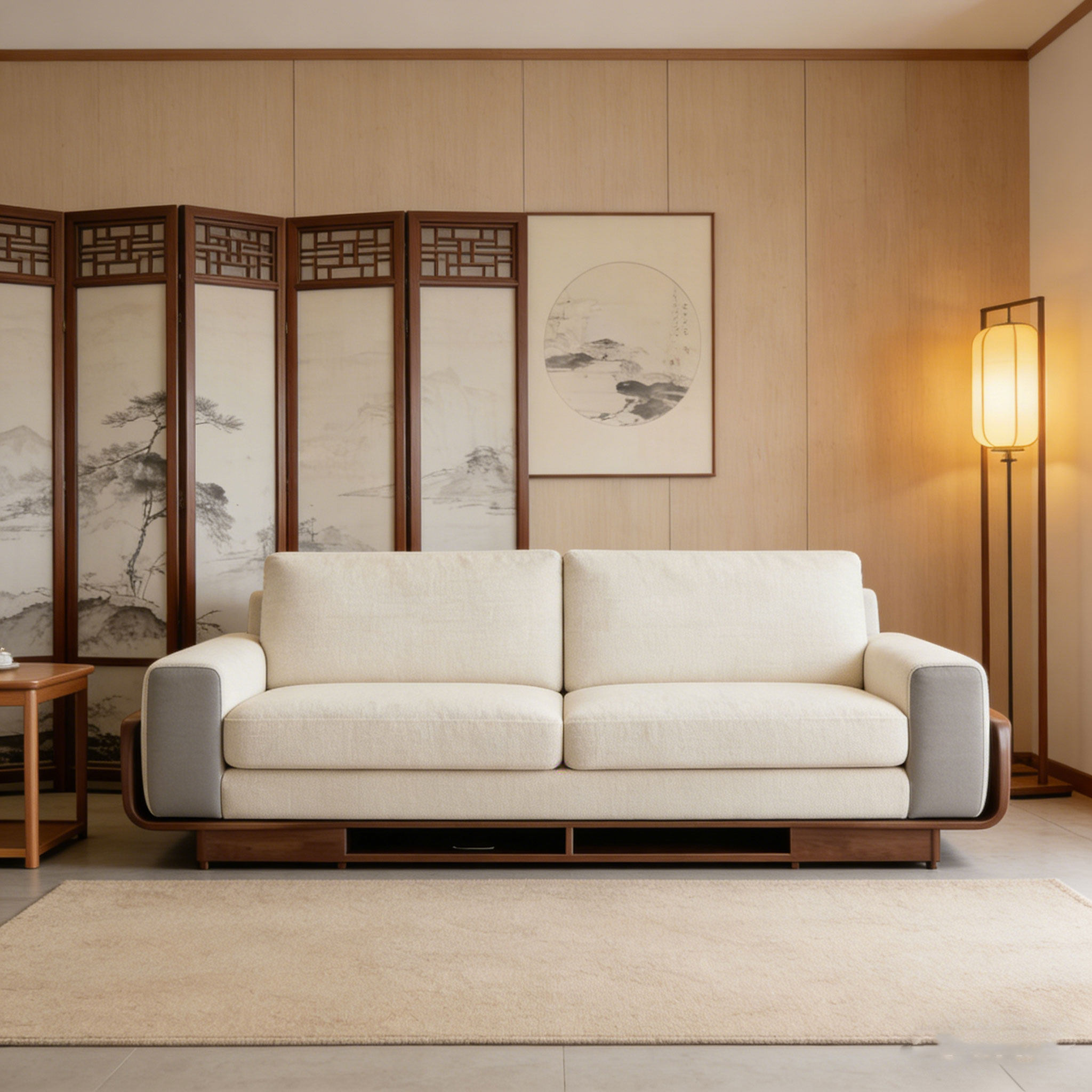 高端定制宋式美学黑胡桃木接待沙发设计师同款办公室酒店民宿家具,住宅家具,沙发,淘宝优惠券,粉丝福利购,淘宝优惠卷