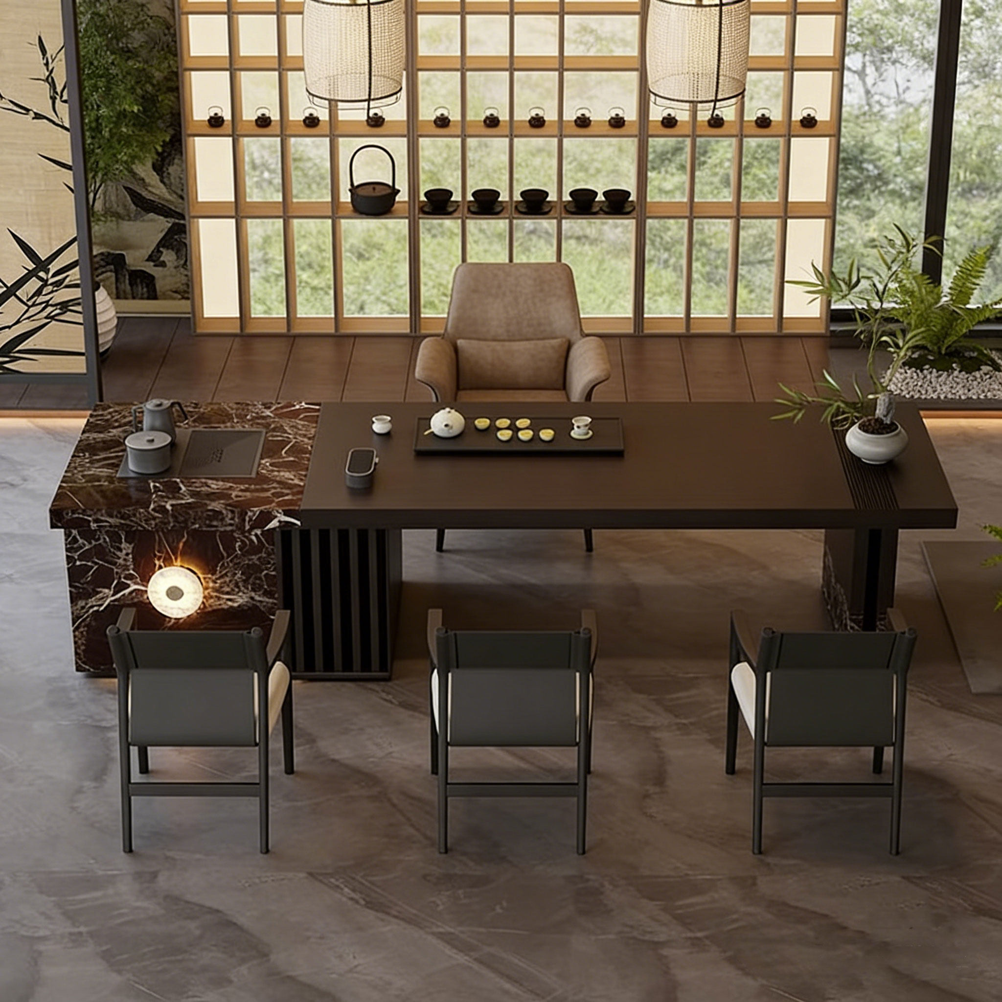 宋式美学2026黑胡桃木茶桌椅家用别墅高端定制设计师同款家具茶台,住宅家具,家用茶台/茶桌,淘宝优惠券,粉丝福利购,淘宝优惠卷