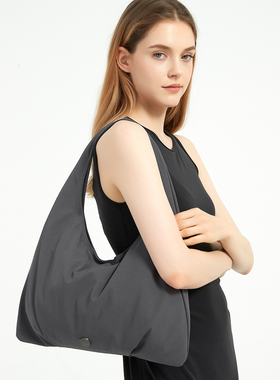 FINERWORLD「超轻」设计褶皱托特包休闲女时尚手提单肩包随性手包