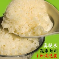 洪泽大米南梗米油粘糯软香米煮粥米新米江苏晚含胚芽粳米一斤试吃