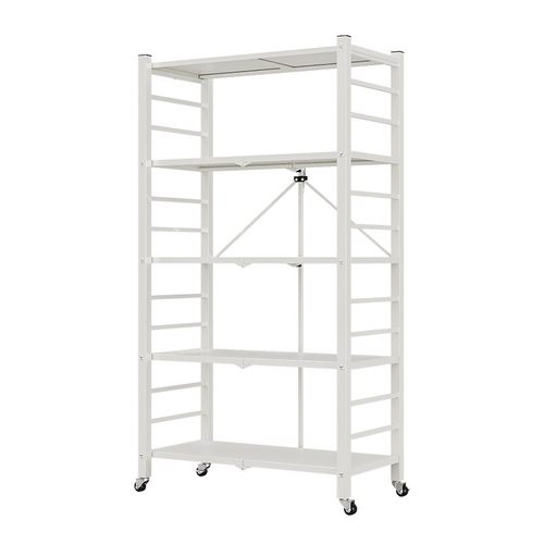 阳台移动多层收纳置物架子卧室客厅厨房移动滑轮家用储物碳钢货架