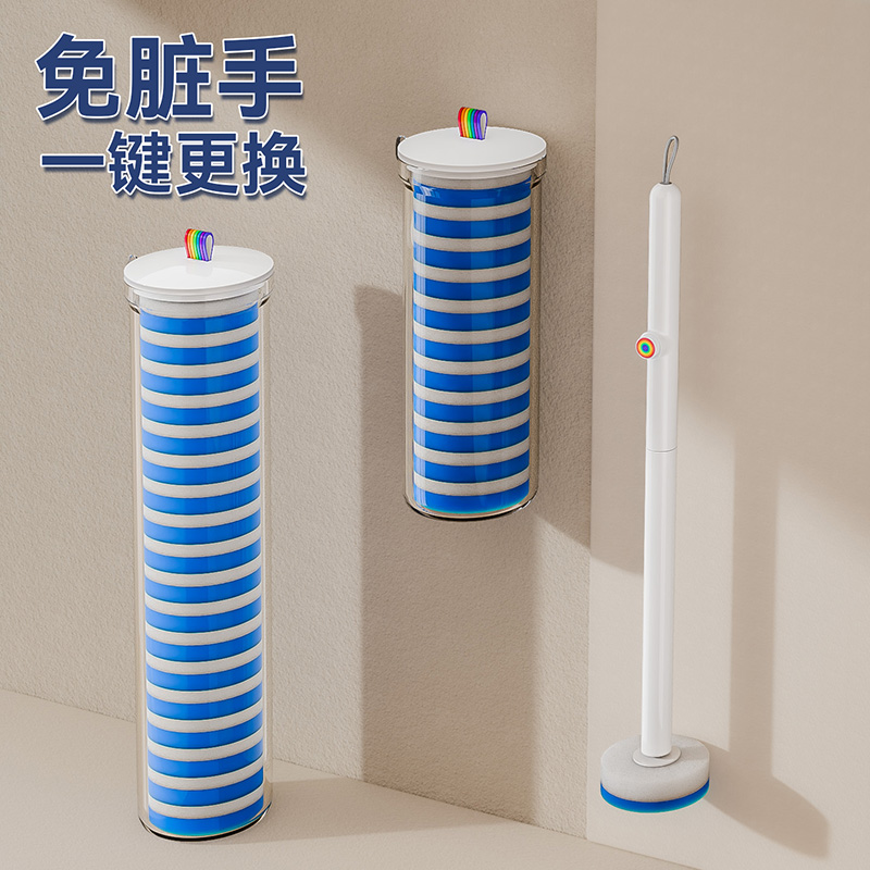【一次性马桶刷】壁挂家用无死角