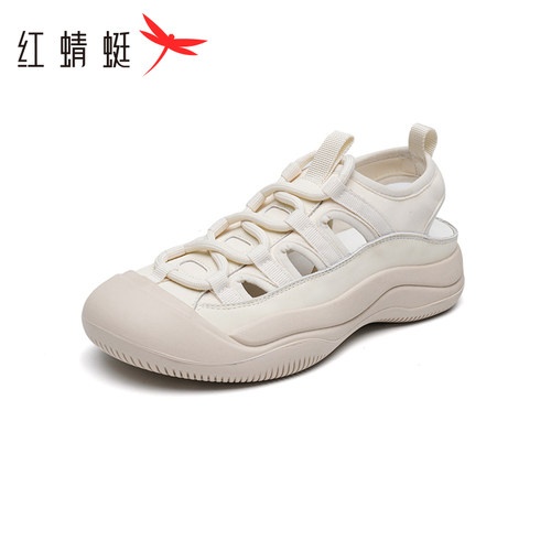 红蜻蜓户外运动凉鞋镂空