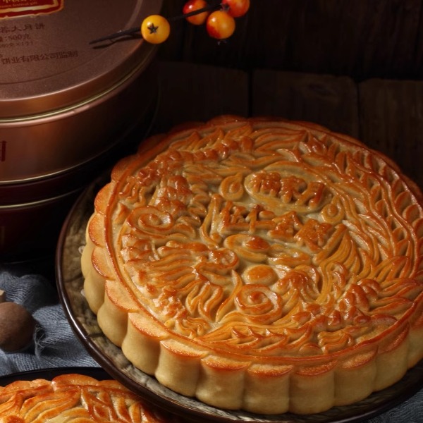 福家月大月饼广式皮薄馅多