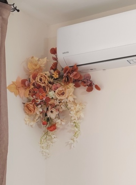 仿真热带绿植假花藤条植物包下水管道装饰阳台管道遮挡花艺植物