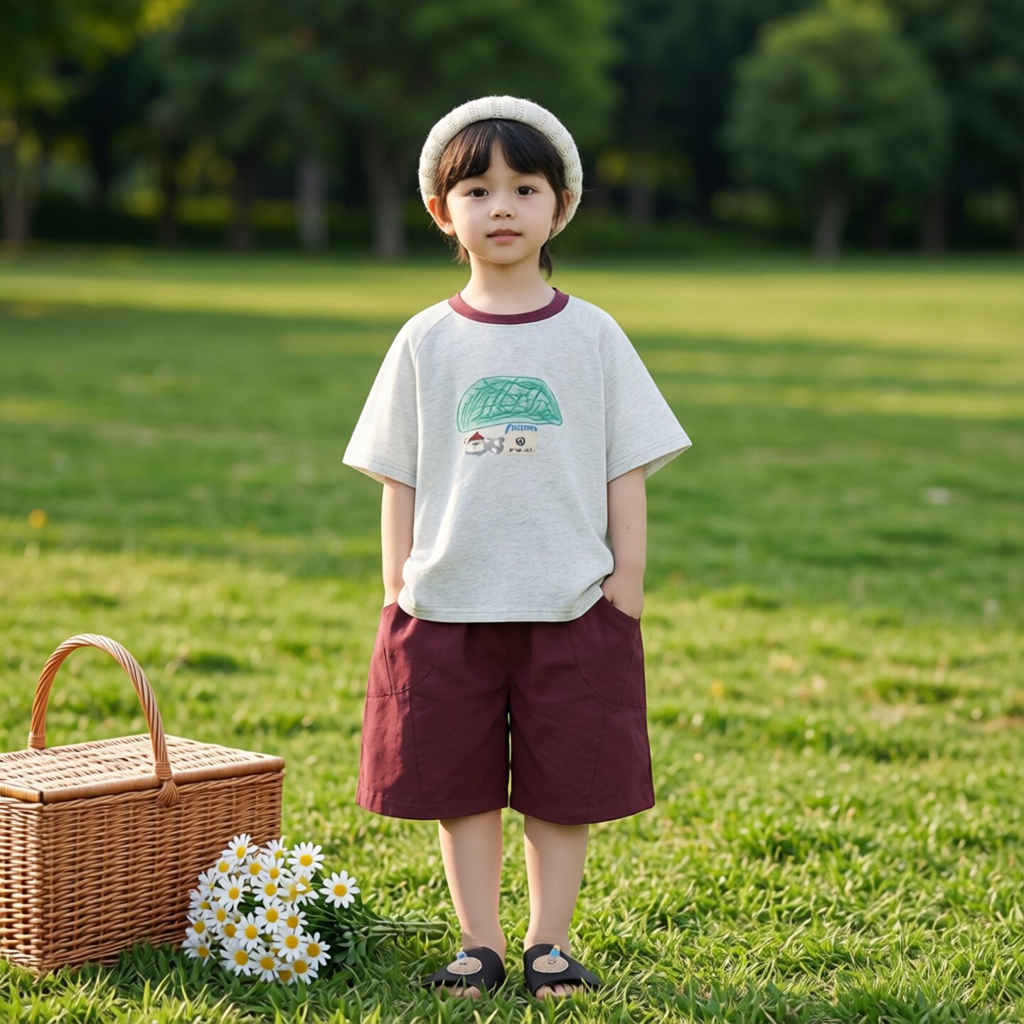 男童短袖t恤2026夏季新款儿童夏装中小童纯棉薄款卡通撞色上衣潮