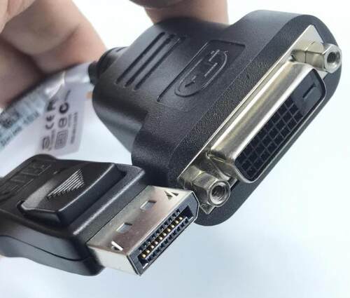 DP转DVI24+1母DP-DVI-D转接线