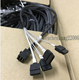 转SFF 安费诺反向Mini SAS线主板4个SATA 8643背板12G逆向数据线