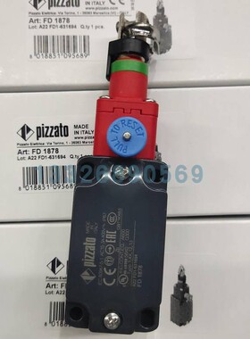 Pizzato意大利全新原装进口拉线拉绳开关FD1878现货 正品