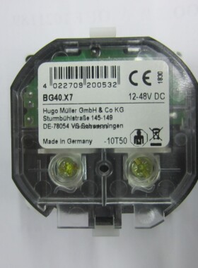 BG40 MULLER直流时计器BG40.X7 12-48VDC原装正品TH704