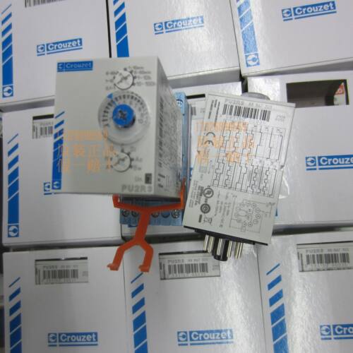 CROUZET PU2R1 PU2R3时间继电器88867305/PU2R10正品