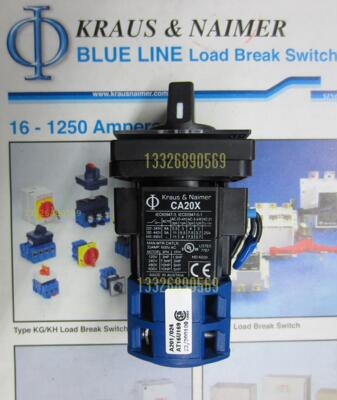 CA20X A201 Kraus&Naimer奥地利蓝系列开关