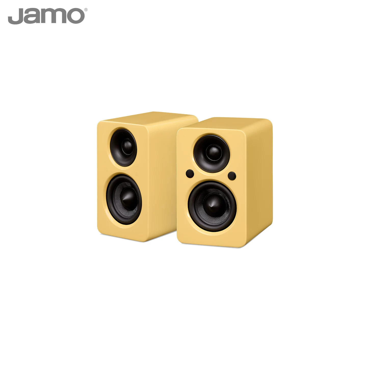 JAMO/尊宝 mini 桌面电脑音箱 蓝牙有源音响 家用木质小音箱