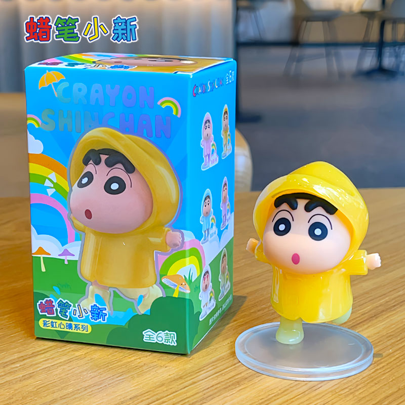 【2件9折】正版蜡笔小新车载摆件
