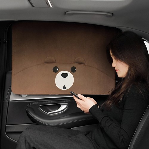 汽车吸盘窗帘防晒隔热隐私遮阳帘