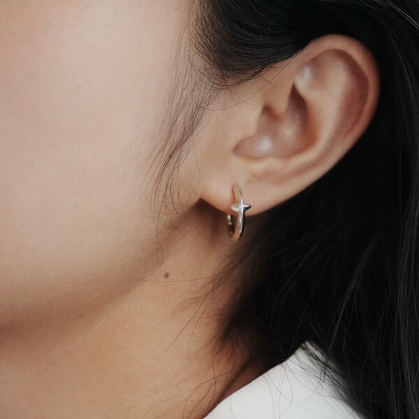 Heymen黑门 发光如星 闪闪的小星星925银耳环,饰品/流行首饰/时尚饰品新,耳环,淘宝优惠券,粉丝福利购,淘宝优惠卷