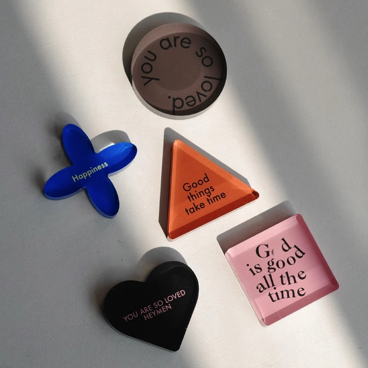 Heymen黑门要快乐呀加厚冰箱贴